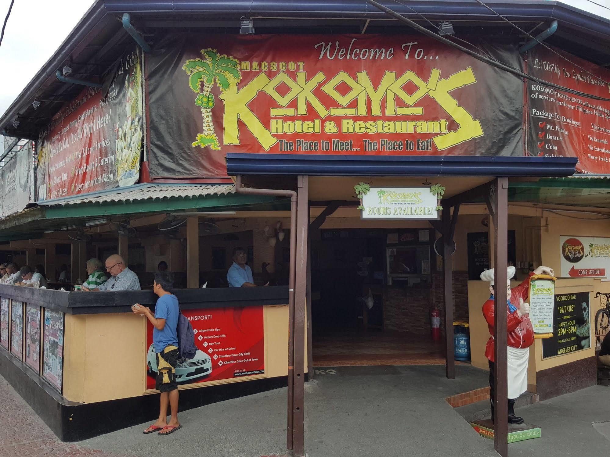 Kokomos Hotel And Restaurant Angeles Exterior photo